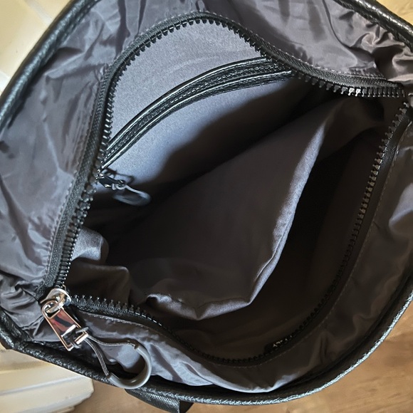 Used once or twice Black Quilted Tote Bag - Picture 4 of 4